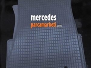 Parça: C 200 D (601 Motor) W202 Mercedes C Serisi W202 C Serisi Gri Yarım Havuzlu Kauçuk Paspas