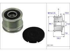 Parça: Vito 112 Cdi Mercedes 611 Cdi 646 Cdi Motor Şarj Dinamo Kasnağı F-228824