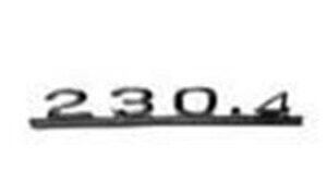 Parça: C 200 Komp 2002-2007 W203 Mercedes W114-115 Kasa 1968-1977 230.4 Bagaj Yazısı