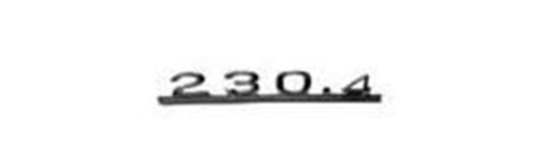 Parça: C 200 Komp 2002-2007 W203 Mercedes W114-115 Kasa 1968-1977 230.4 Bagaj Yazısı