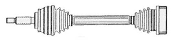 Parça: A 170 Cdi (2001-2004) Mercedes A Serisi W168 1997-2004 Ön Sağ Aks Mili