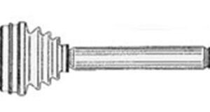 Parça: A 190 W168  Mercedes A Serisi W168 1997-2004 Ön Sol Aks Mili