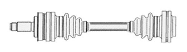 Parça: E 250 Turbo-D W124V Mercedes E Serisi W124 1984-1995 Aks Mili