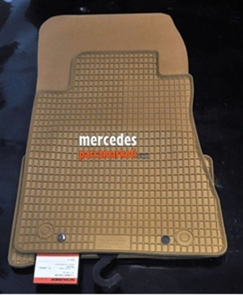 Parça: Cls 300 W219 Mercedes Cls Serisi W211 / W219 Sarı Yarım Havuzlu Kauçuk Paspas