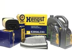Parça: E 180 W212 Mercedes E Serisi W212 E180 Filtre Bakım Seti Hengst