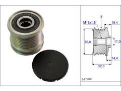 Parça: E 320 Cdi W211  Mercedes S Serisi Ml350 Cdi Gl350 Cdi Şarj Dinamo Kasnağı
