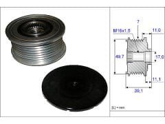 Parça: E 320 Cdi W211  Mercedes S320 Cdi E320 Cdi Gl320 Cdi Şarj Dinamo Kasnağı